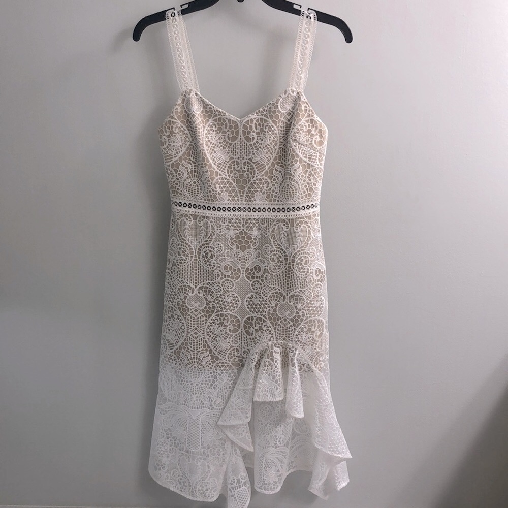Lady Black Tie Dress